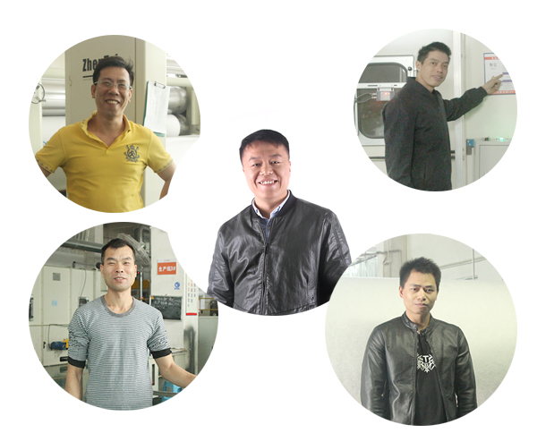 聚酯纖維無膠棉生產人員