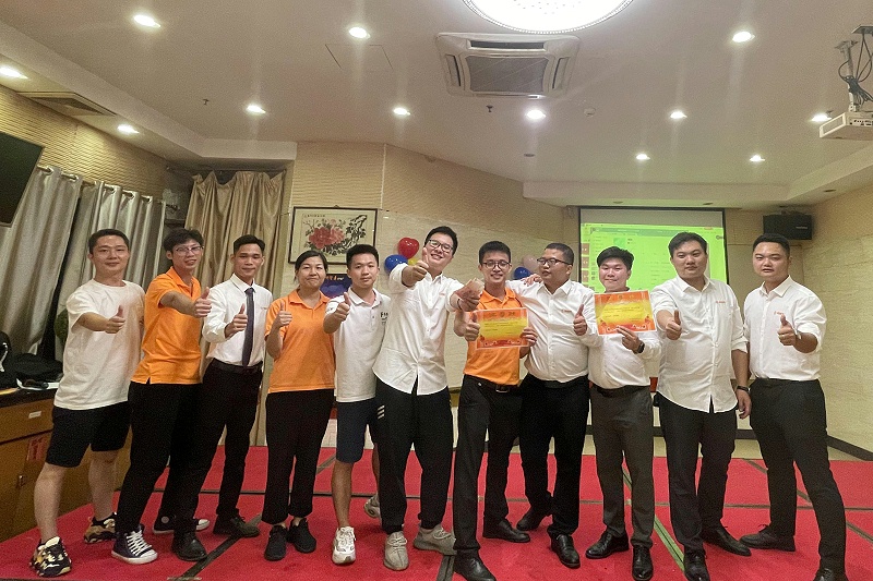 排球第二名：業務部