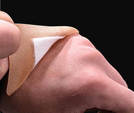 創可貼剖面無紡布圖