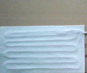 電熱片解剖阻燃針棉圖