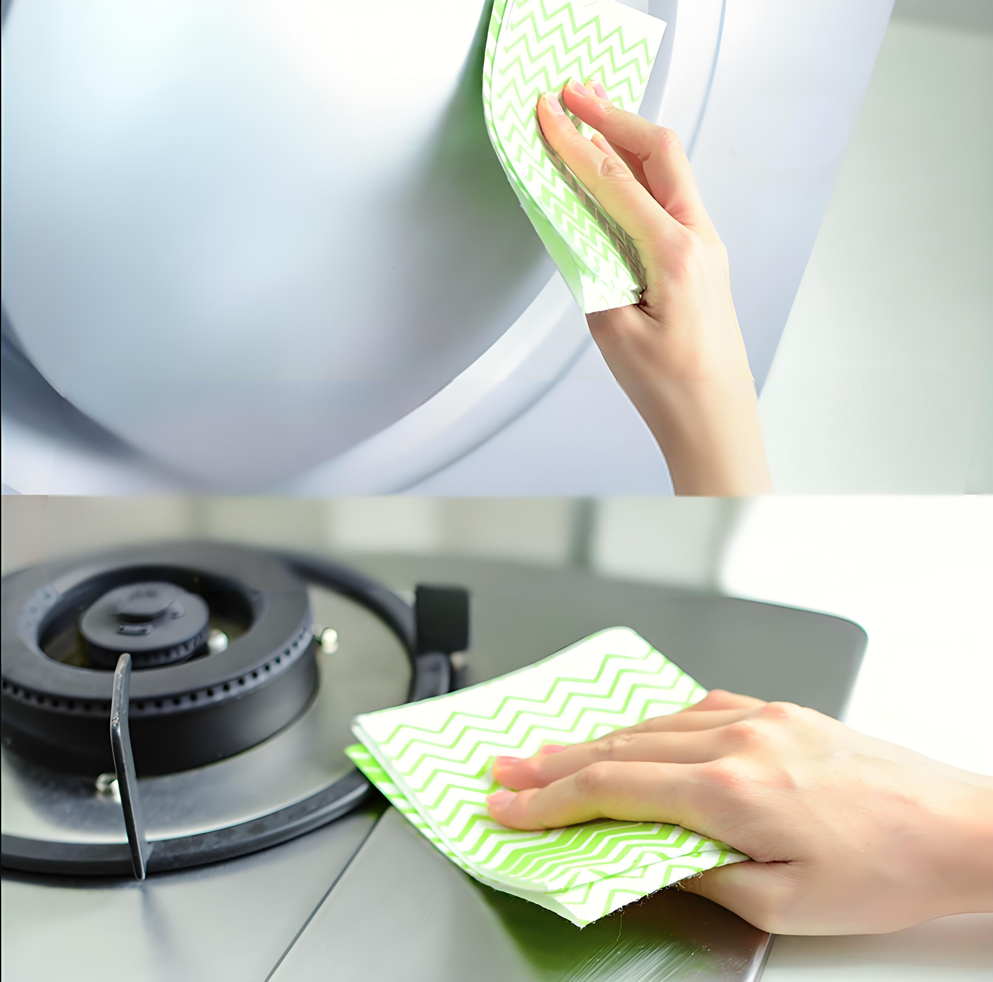 針刺棉生產(chǎn)廠家-出口專用廚房清潔抹布的應用