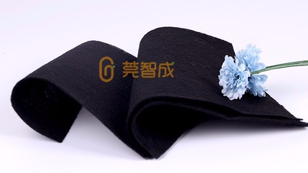 黑色針刺無(wú)紡布-4天完成打樣生產(chǎn)交貨